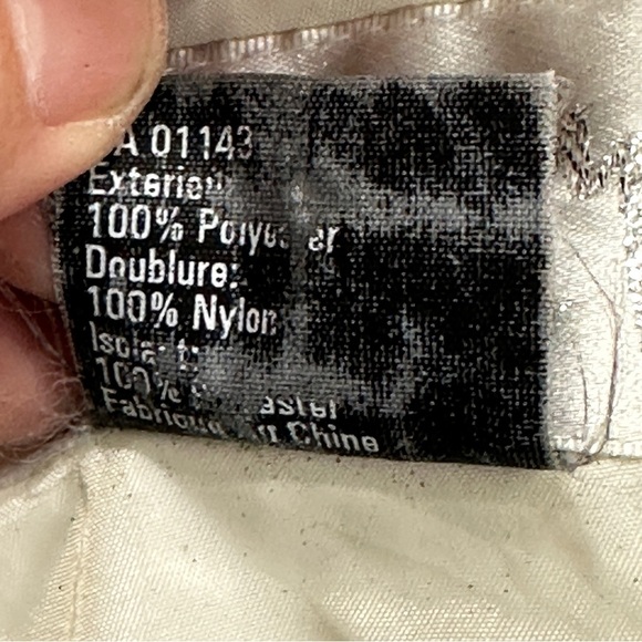 Obermeyer white stirrup ski pants, size 8 short, polyester and nylon - Picture 9 of 14